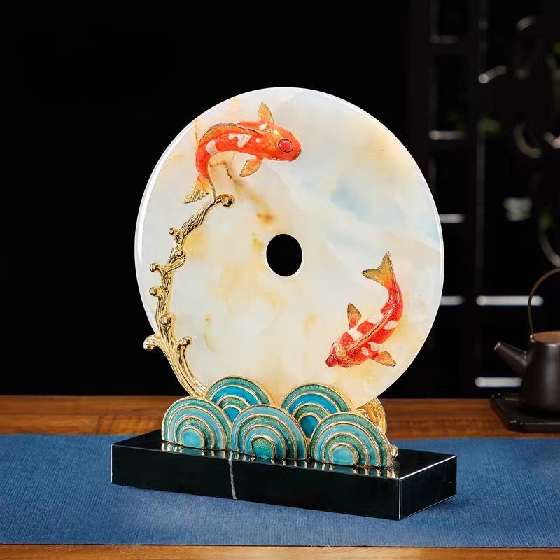 Premium Koi Fish Feng Shui Ornament