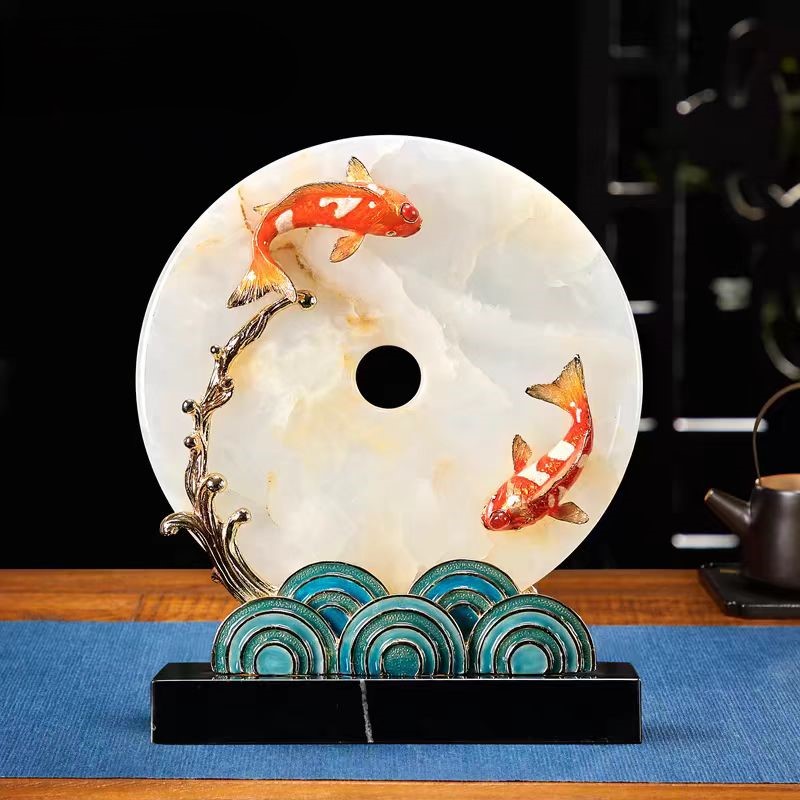 Premium Koi Fish Feng Shui Ornament