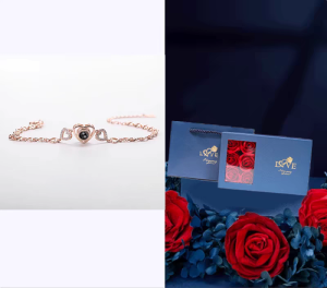 shop personalized heart bracelets