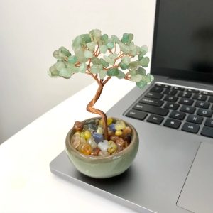 Green Aventurine Tree