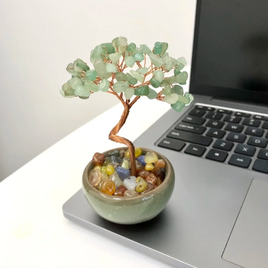 Green Aventurine Tree