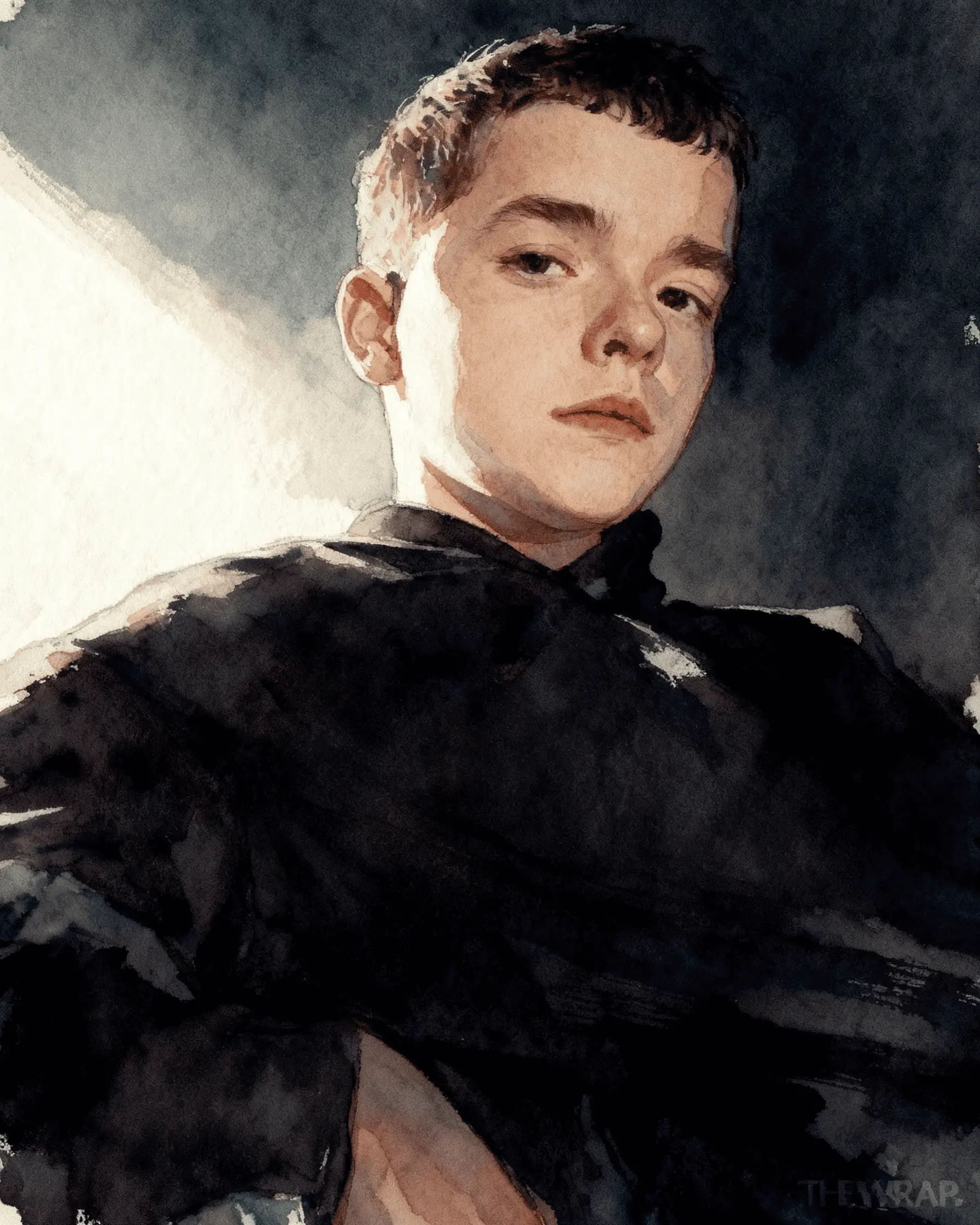Owen Cooper face reading portrait