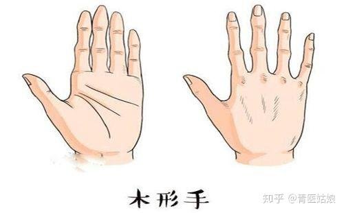 Wood hand shape example